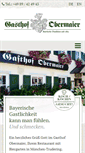 Mobile Screenshot of gasthof-obermaier.de